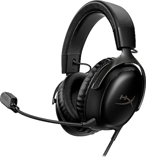 HyperX Cloud III 727A8AA Siyah Kablolu Kulak Üstü Oyuncu Kulaklığı